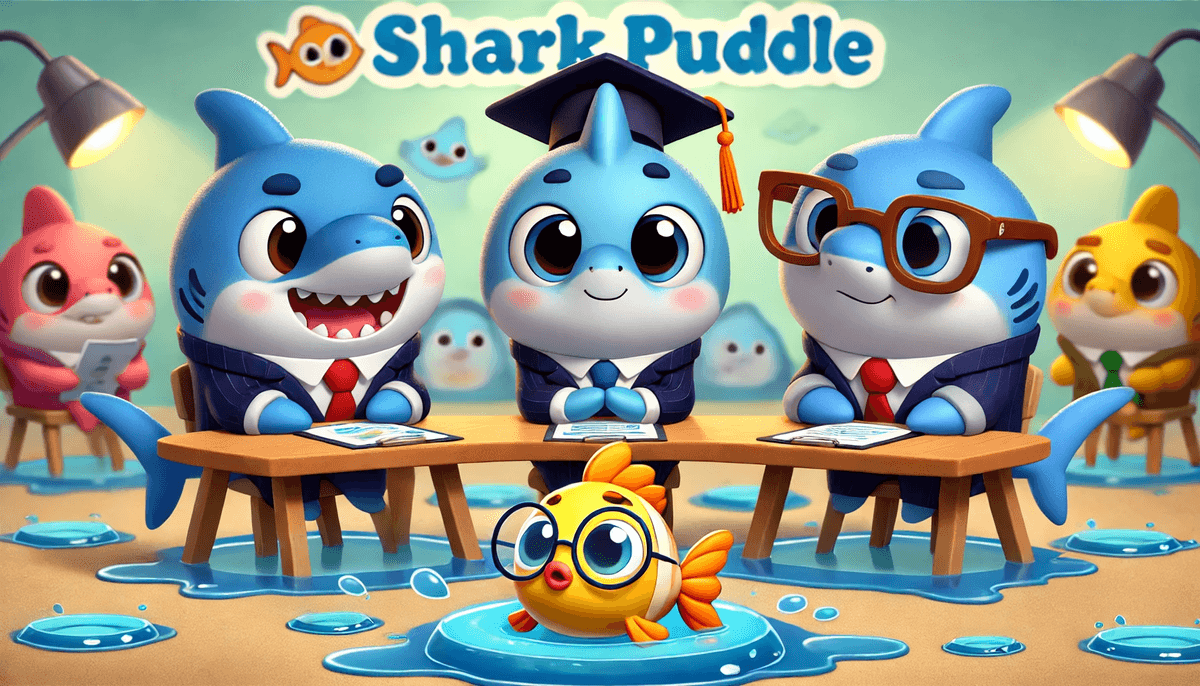 Shark Puddle Logo